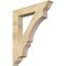 Ekena Millwork Balboa Traditional Rough Sawn Bracket, Douglas Fir, 6"W x 38"D x 46"H BKT06X38X46BOA01RDF - alternate 1